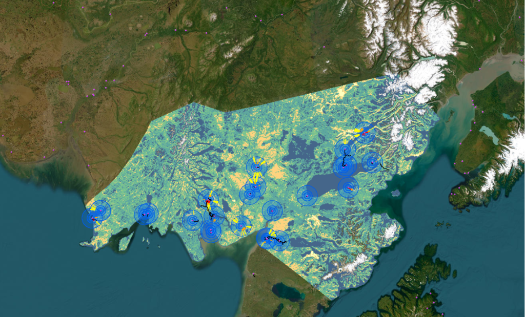 Wildfire Exposure with Tundra: Bristol Bay Region