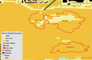 Map showing low RPS near Anchorage, Alaska